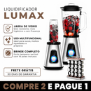 [Compre 2 e Pague 1] Liquidificador Multifuncional Lumax com Jarra de Vidro + BRINDE: Porta-Temperos Vertical com 16 Potes – ÚLTIMAS UNIDADES!