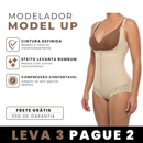 [Leve 3 e Pague 2] Modelador Corporal Model Up – Define a cintura, realça os glúteos e modela as coxas!